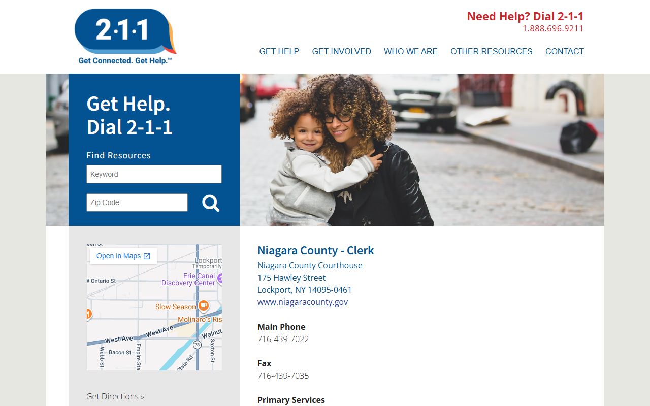 Niagara County Clerk's Office for DUI records searches