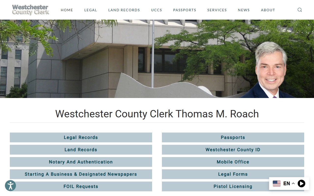Westchester County Clerk records search for DUI and DWI case lookups